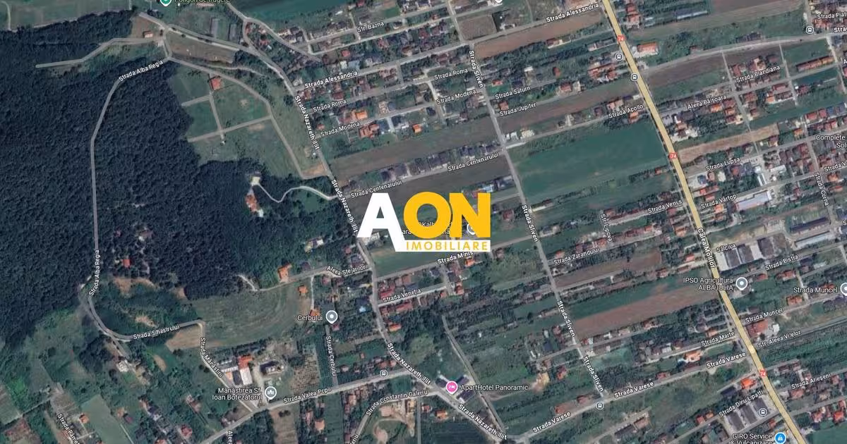 Teren Construcții intravilan de vânzare de 1148 mp, în zona Cetate, Alba Iulia
