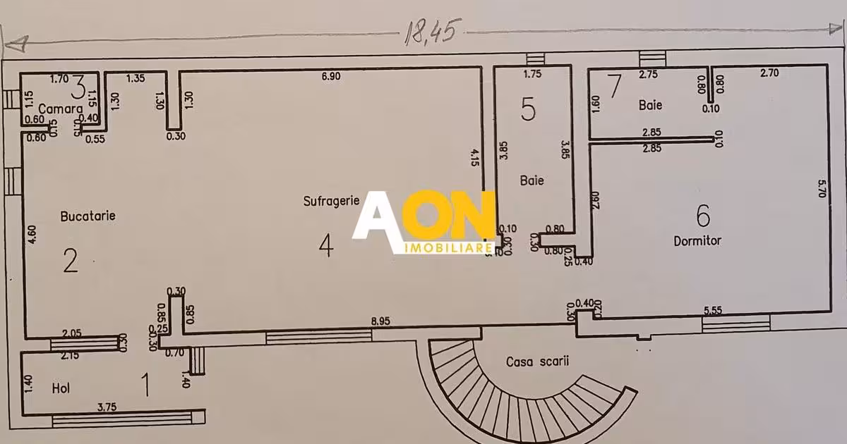 Casă individuală de vânzare cu 5 camere, mobilată în zona Central, Alba Iulia