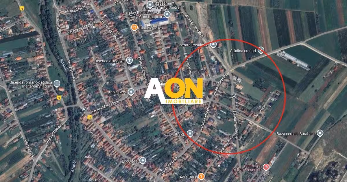 Teren Construcții intravilan de vânzare de 762 mp, în zona Bărăbanț, Alba Iulia