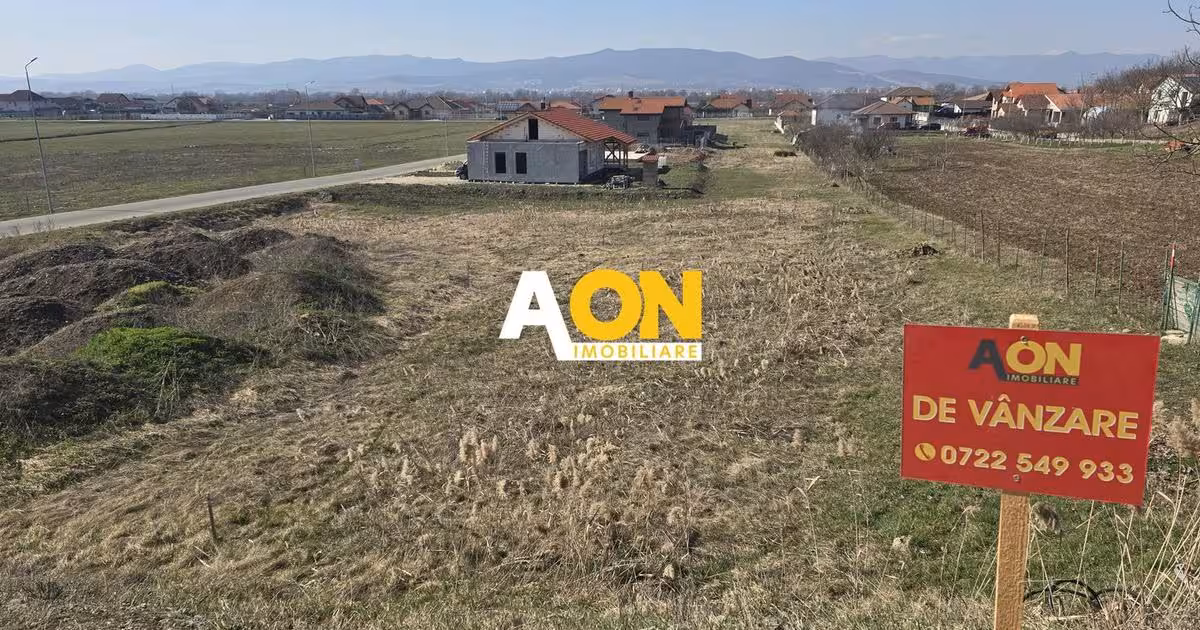 Teren Construcții intravilan de vânzare de 2000 mp, în Ciugud