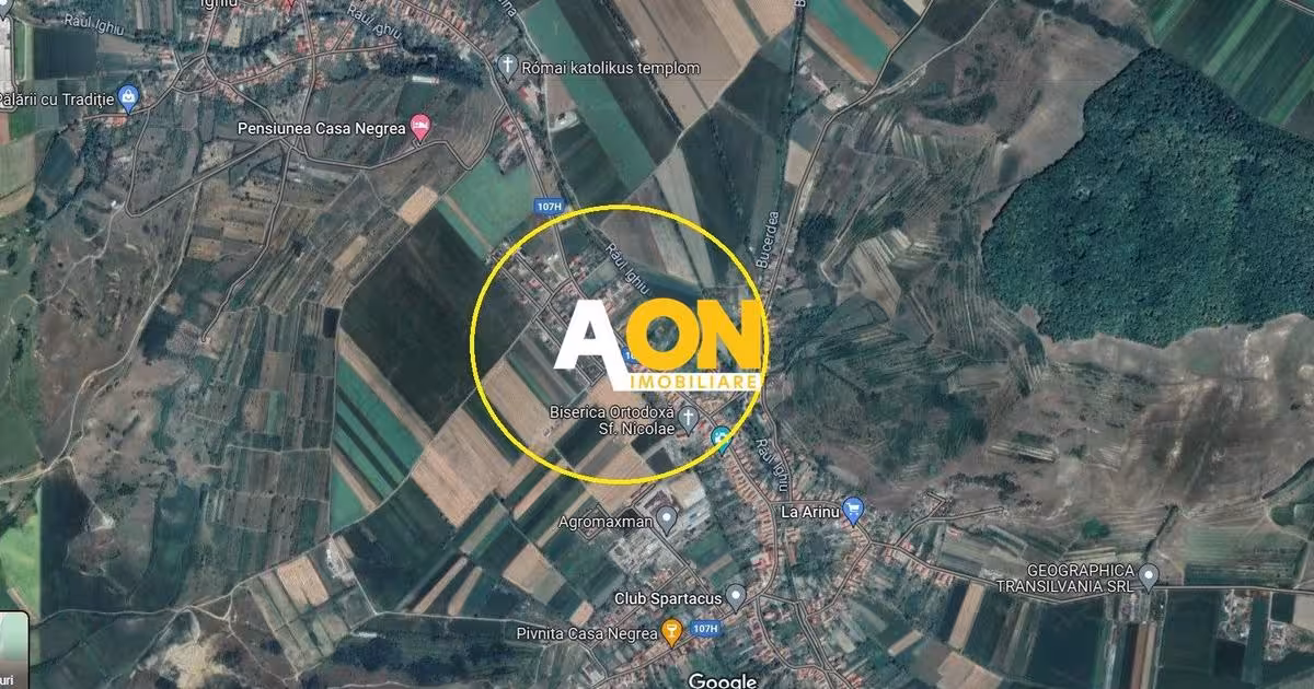 Teren Construcții intravilan de vânzare de 500 mp, în Șard