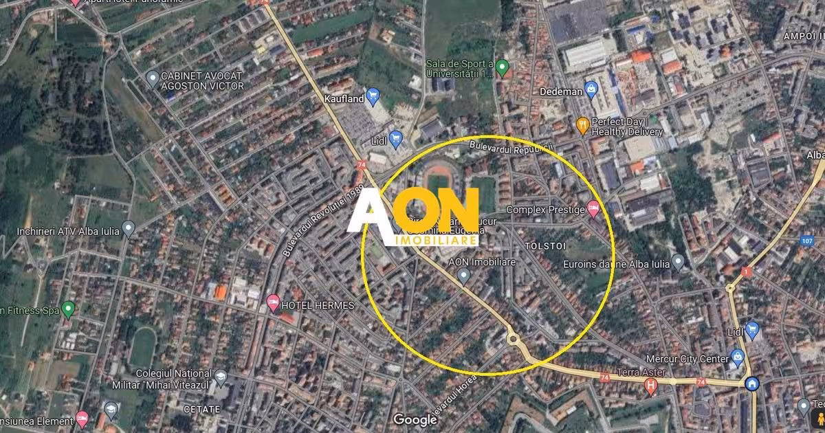 Teren Construcții intravilan de vânzare de 466 mp, în zona Cetate, Alba Iulia