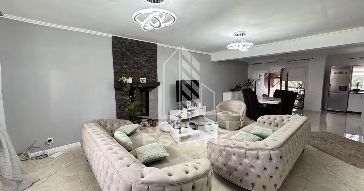 Duplex de vânzare cu 4 camere, mobilat în Moșnița Nouă