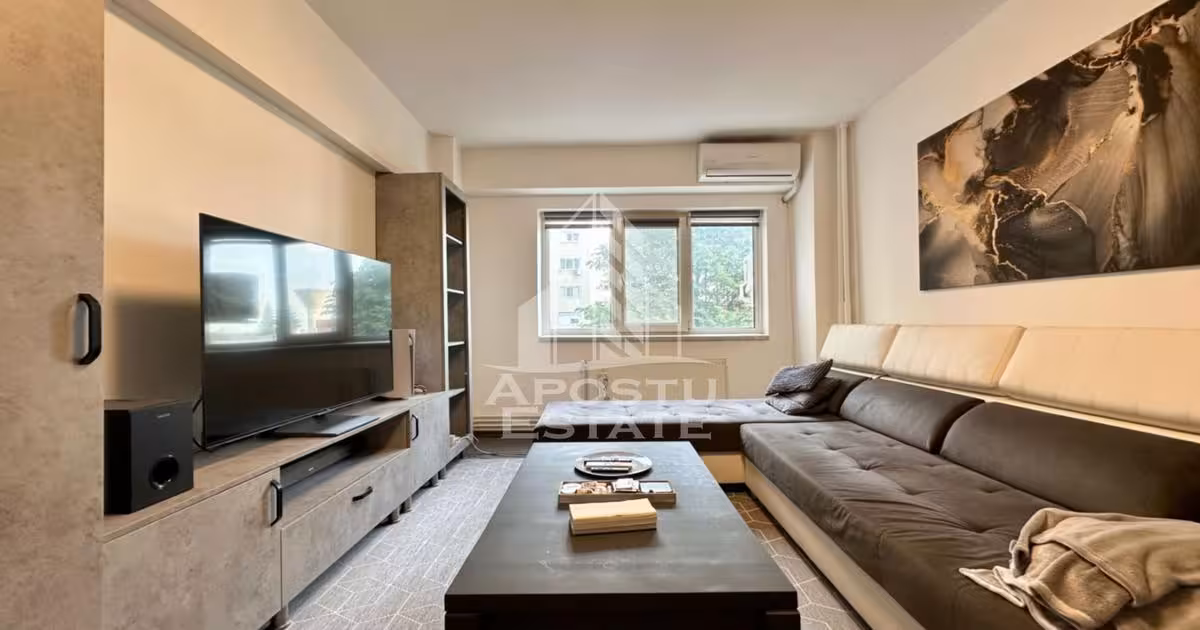 Apartament de vânzare cu 3 camere, mobilat în zona Aradului, Timișoara