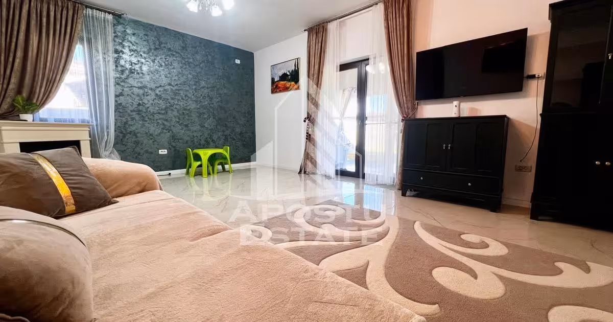 Duplex de vânzare cu 4 camere, mobilat în Moșnița Veche
