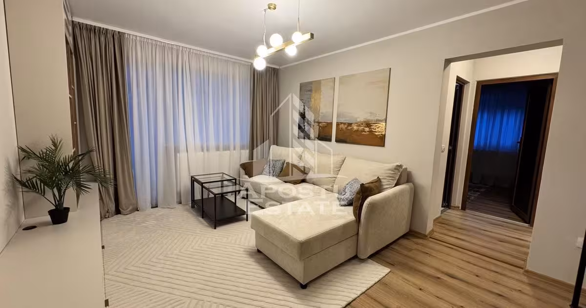 Apartament de vânzare cu 3 camere, mobilat în zona Șagului, Timișoara