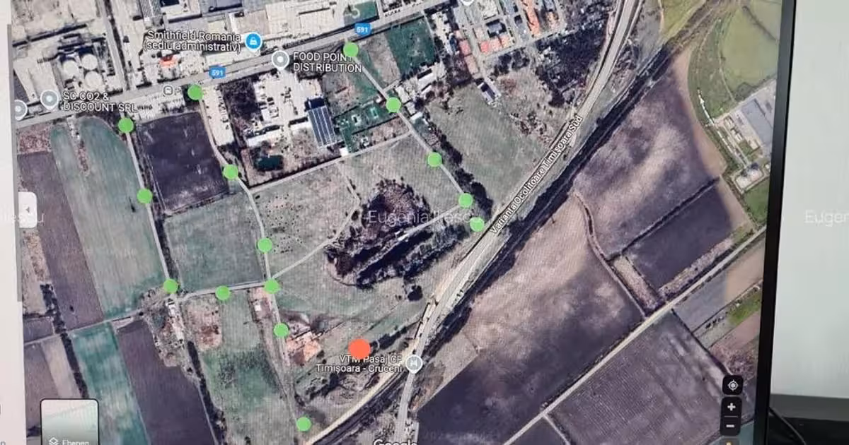 Teren Construcții intravilan de vânzare de 32700 mp, în zona Freidorf, Timișoara