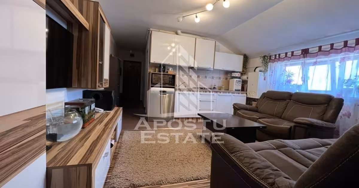 Apartament de vânzare cu 3 camere, mobilat în zona Simion Bărnuțiu, Timișoara