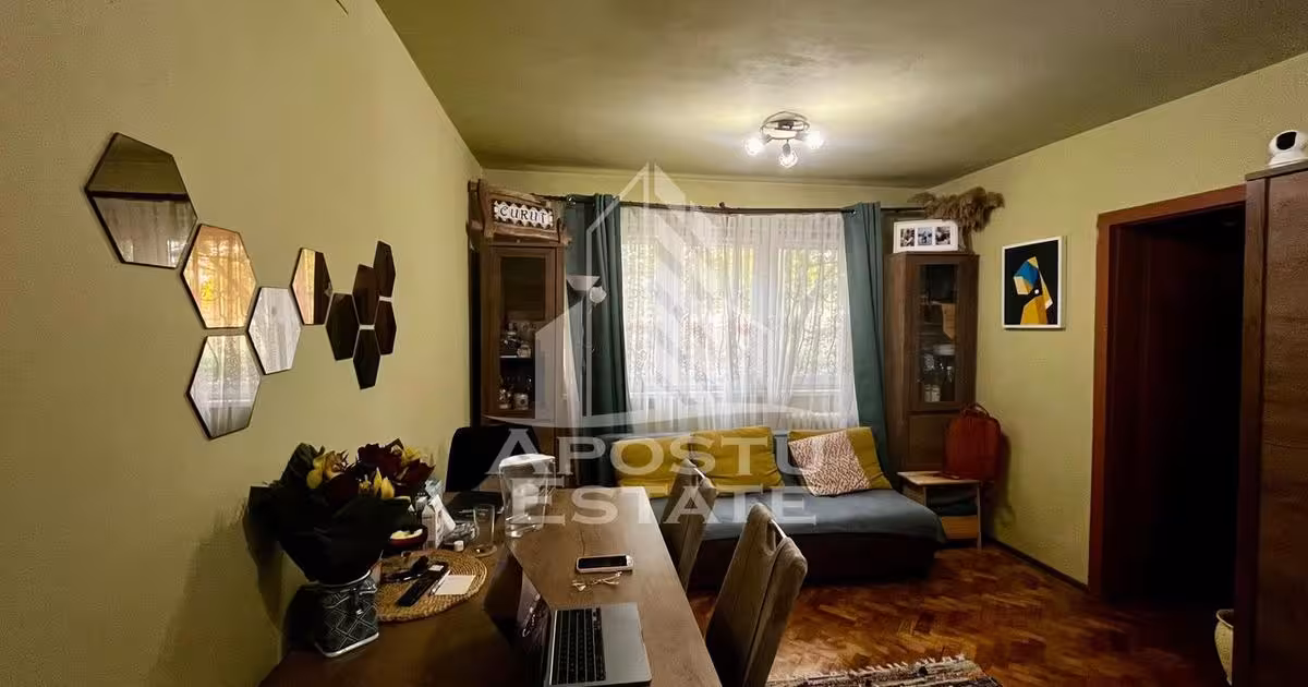 Apartament de vânzare cu 2 camere, mobilat în zona Cetății, Timișoara