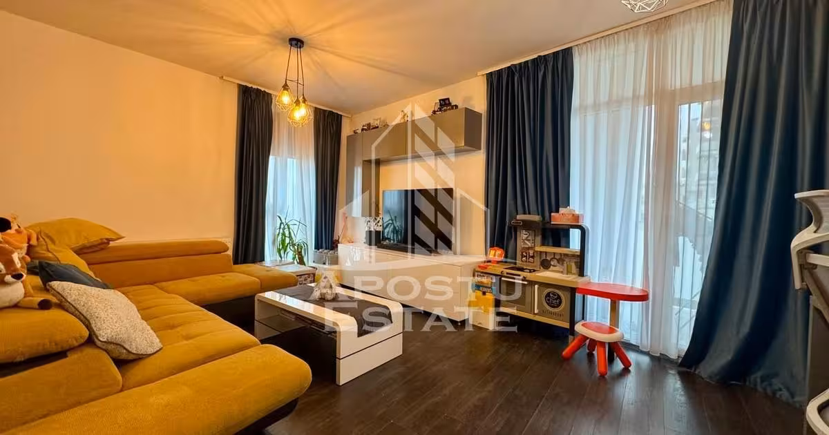 Apartament de vânzare cu 3 camere, mobilat în zona Tipografilor, Timișoara