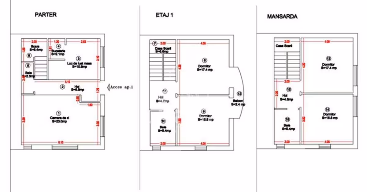Casă individuală de vânzare cu 6 camere, mobilată în zona Dorobanților, Timișoara