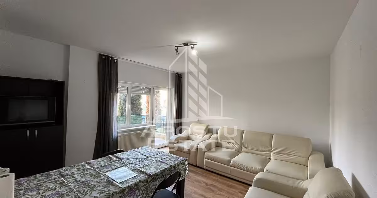 Apartament de vânzare cu 2 camere, mobilat în zona Soarelui, Timișoara