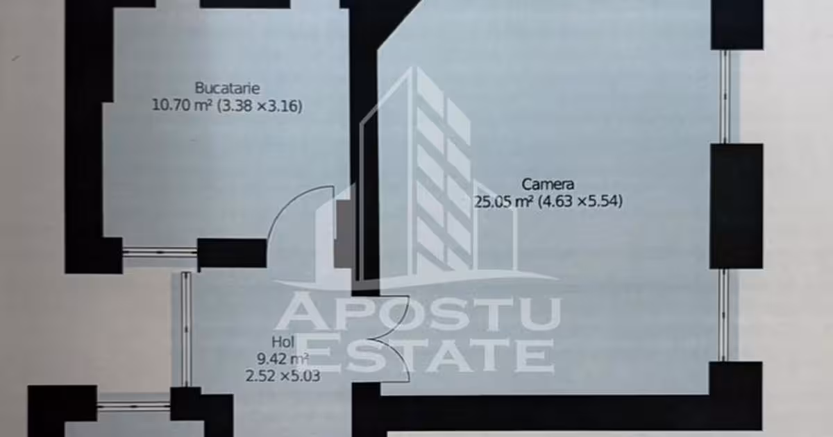 Apartament de vânzare cu 2 camere, mobilat în zona Ultracentral, Timișoara