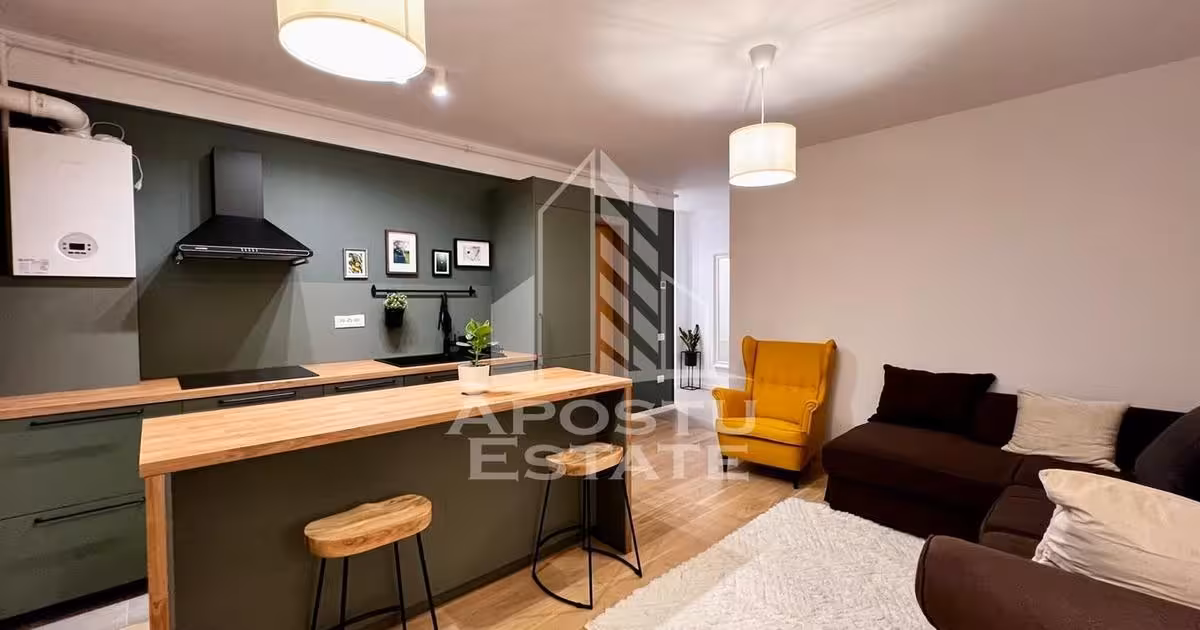 Apartament de vânzare cu 2 camere, mobilat în zona Circumvalațiunii, Timișoara