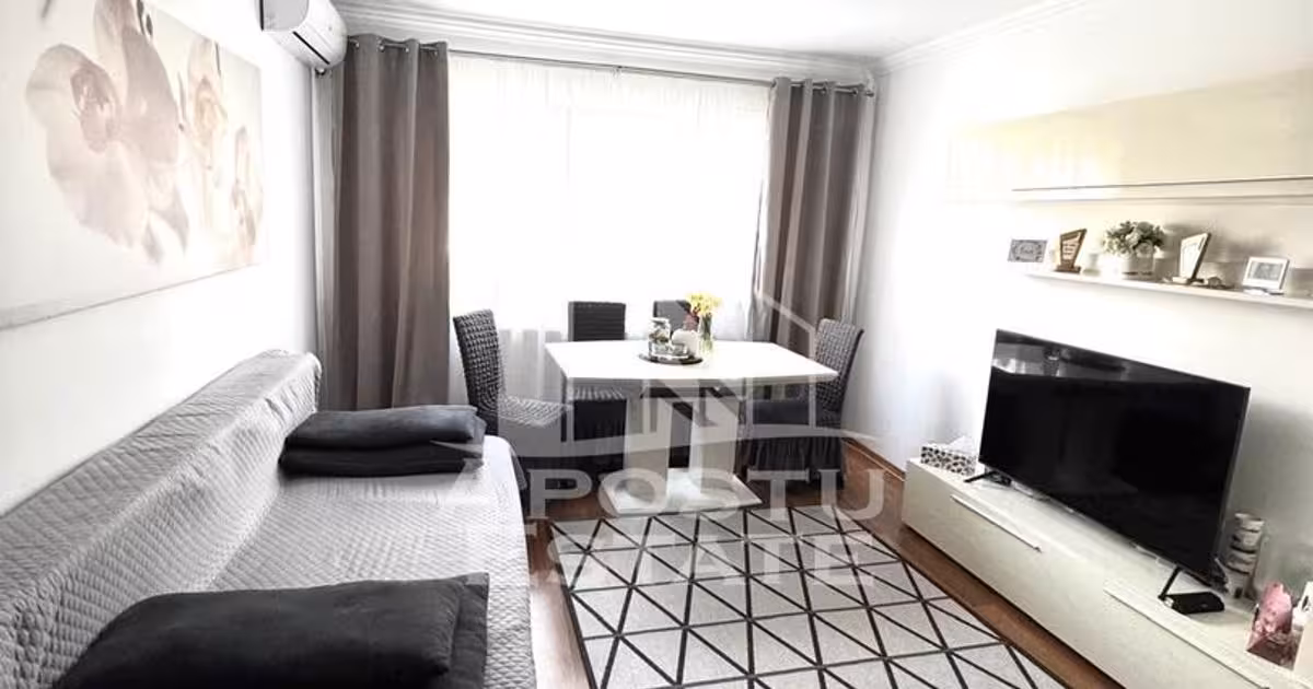 Apartament de vânzare cu 3 camere, mobilat în zona Cetății, Timișoara