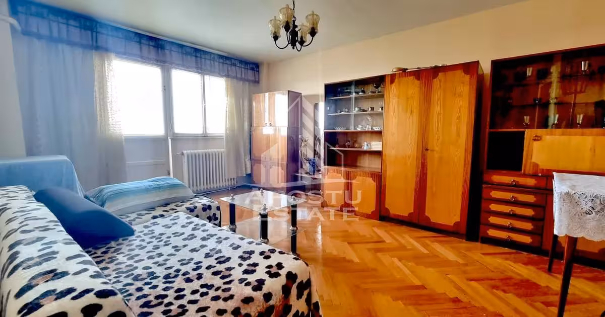 Apartament de vânzare cu 3 camere, mobilat în zona Dacia, Timișoara