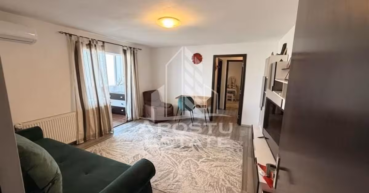 Apartament de vânzare cu 2 camere, mobilat în zona Soarelui, Timișoara