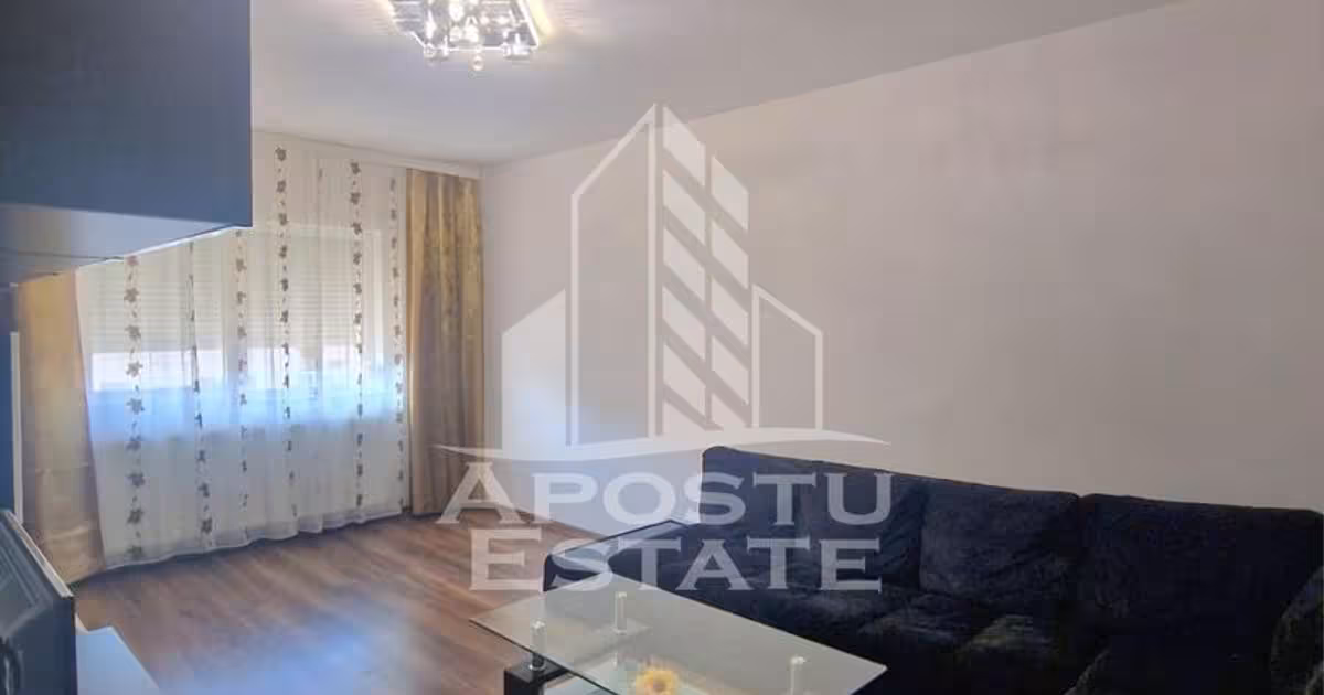 Apartament de vânzare cu 3 camere, mobilat în zona Lipovei, Timișoara