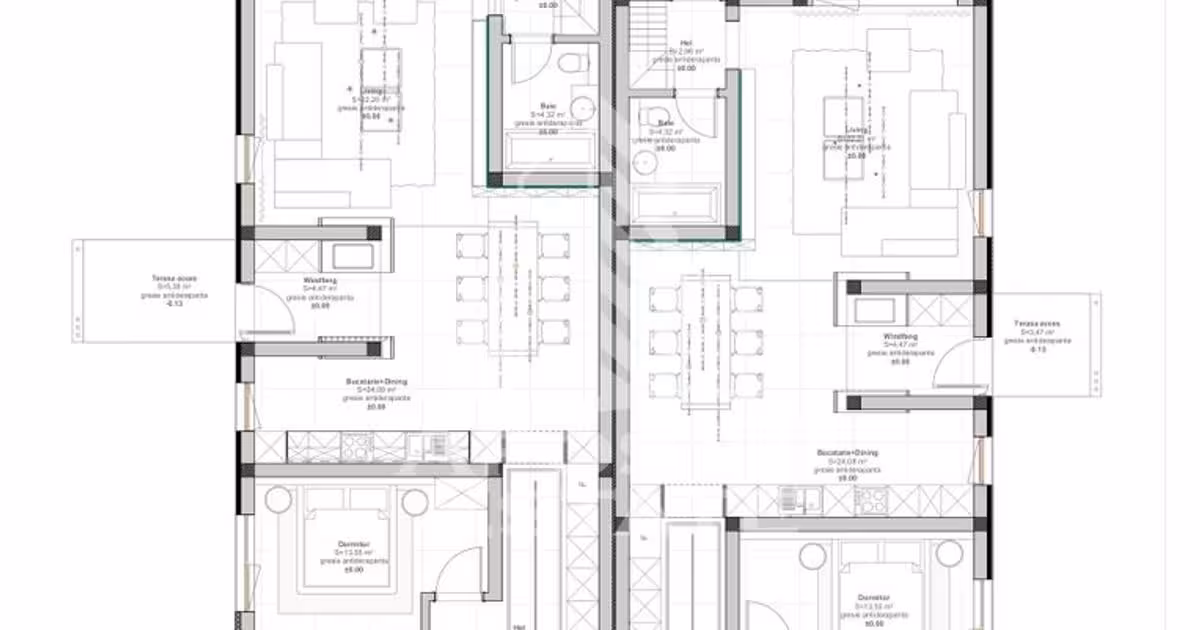 Duplex de vânzare cu 5 camere în Ghiroda