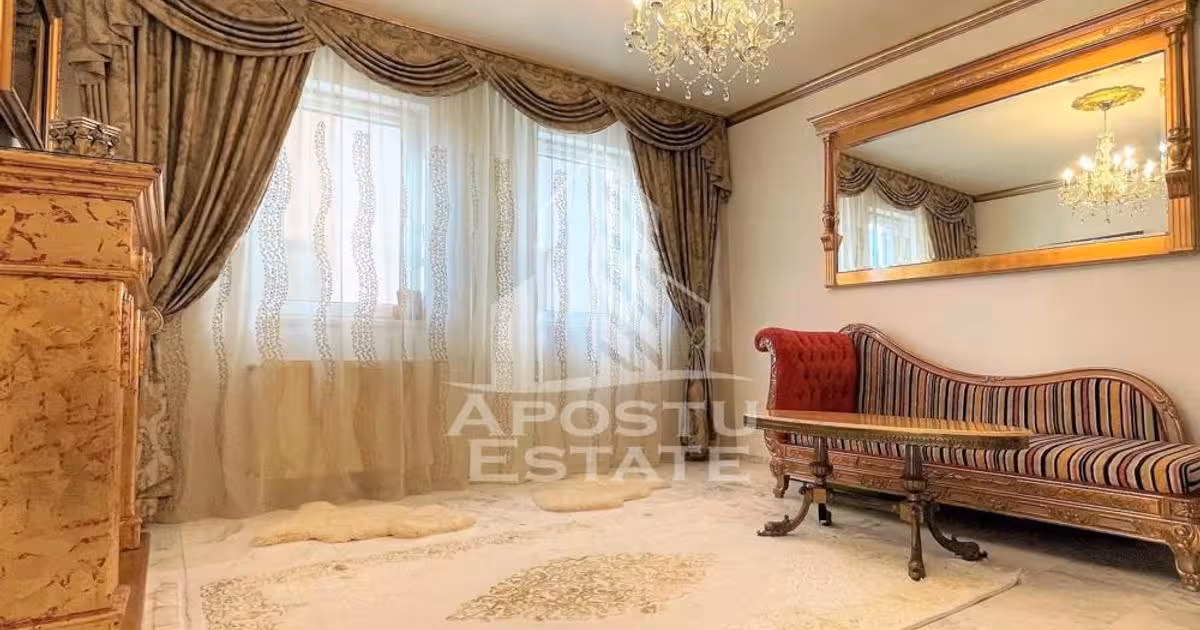 Apartament de vânzare cu 3 camere, mobilat în Dumbrăvița