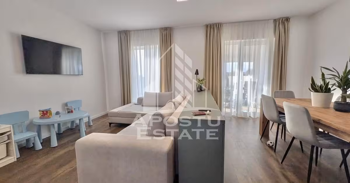 Duplex de vânzare cu 4 camere, mobilat în Giroc