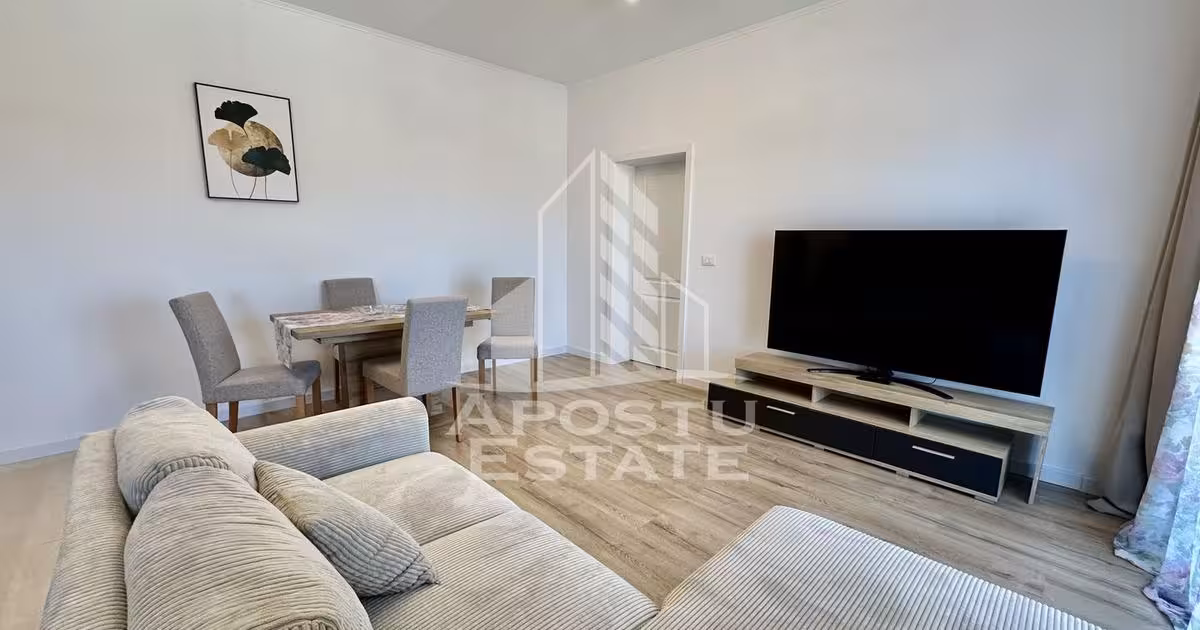 Apartament de vânzare cu 2 camere, mobilat în Giroc