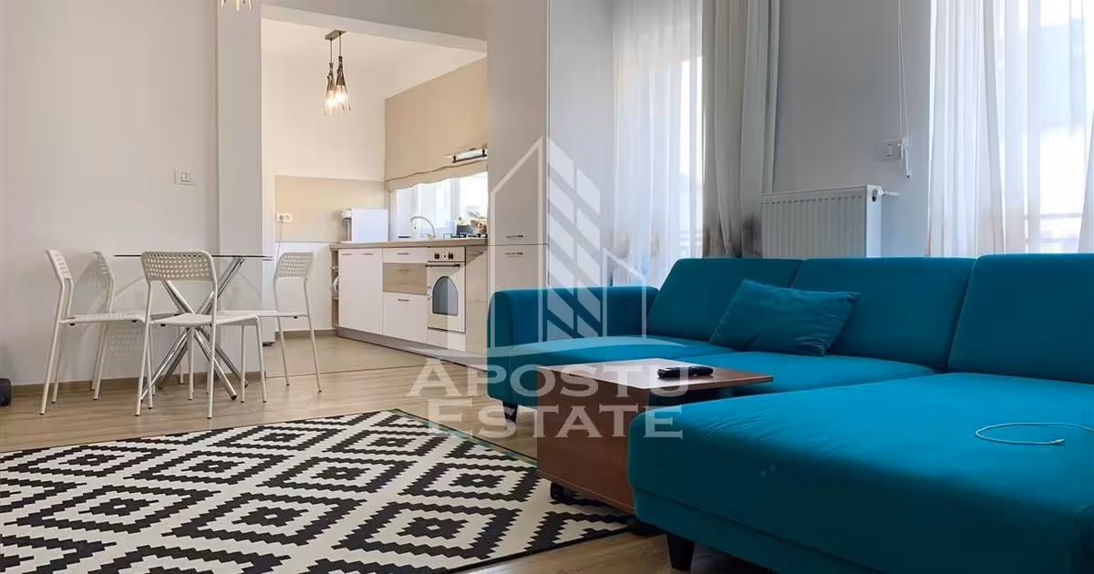 Apartament de vânzare cu 2 camere, mobilat în Giroc