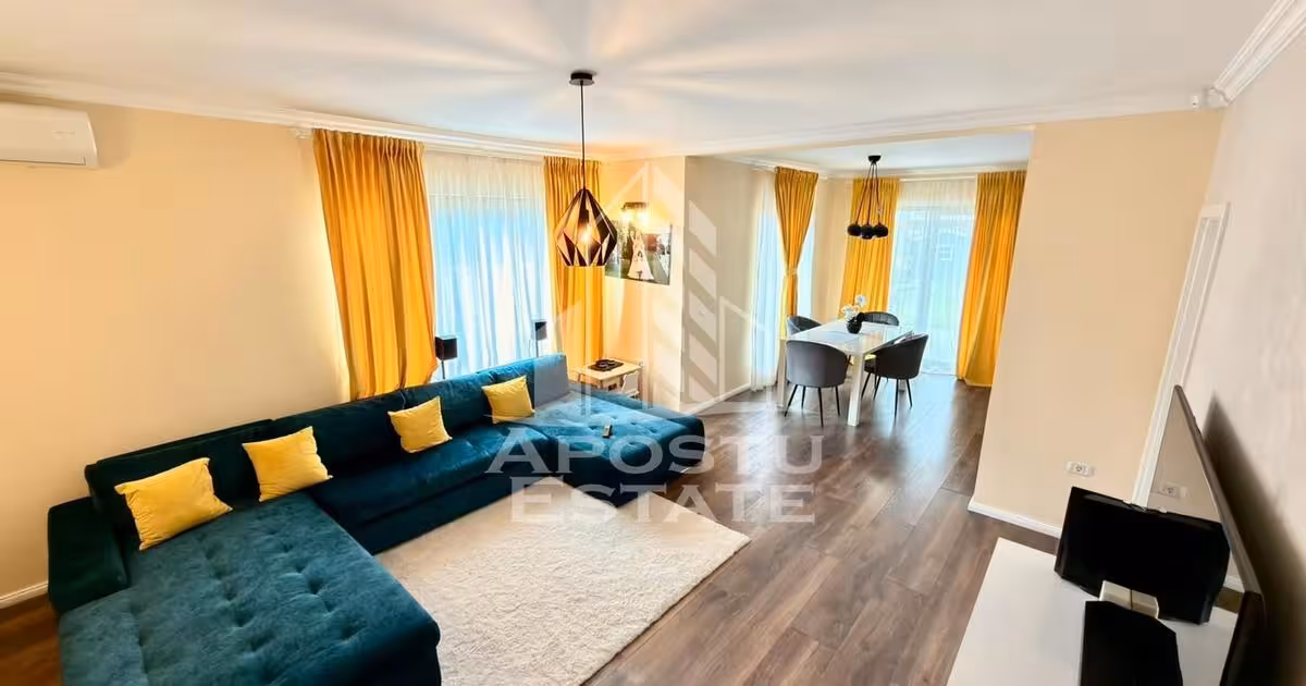 Duplex de vânzare cu 4 camere, mobilat în zona Aradului, Timișoara