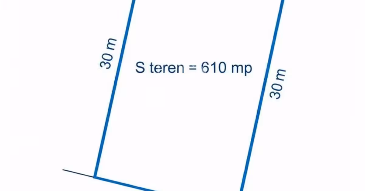 Teren Construcții intravilan de vânzare de 601 mp, în zona Torontalului, Timișoara