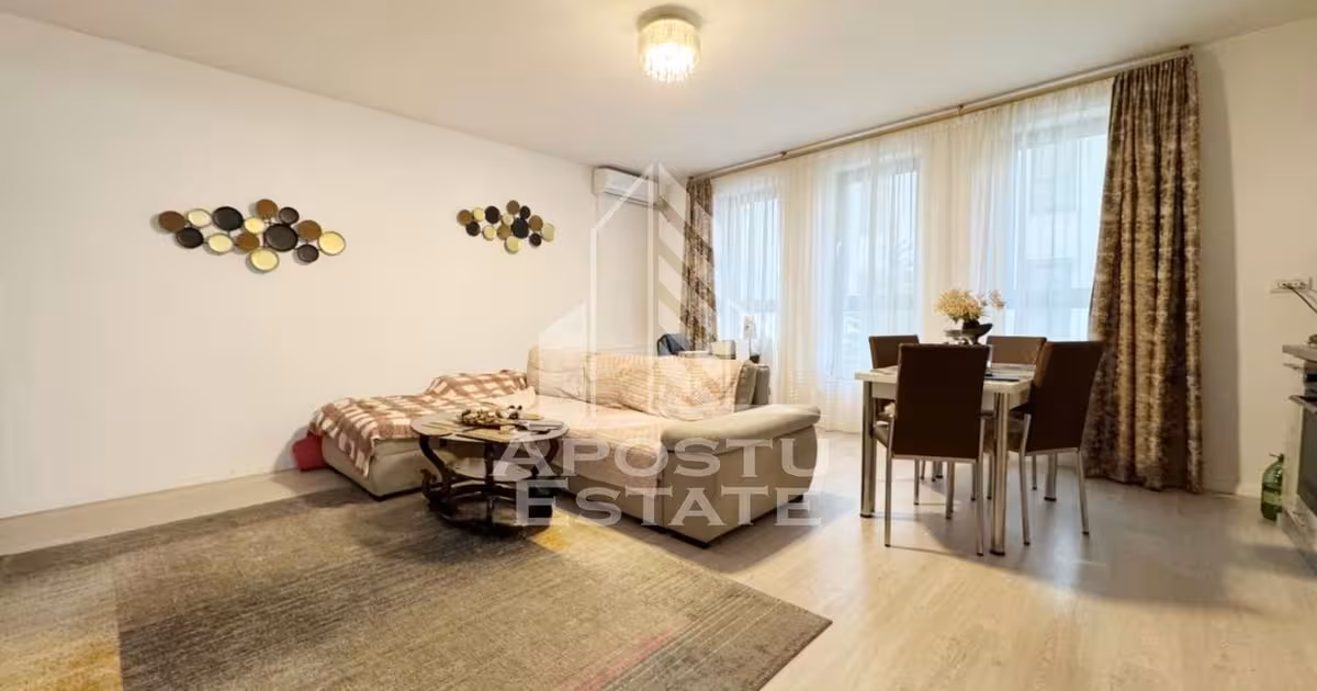 Apartament de vânzare cu 2 camere, mobilat în Giroc