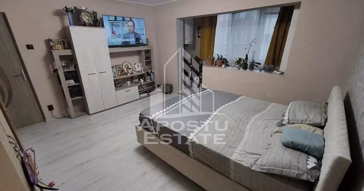 Apartament de vânzare cu 3 camere, mobilat în zona Dâmbovița, Timișoara