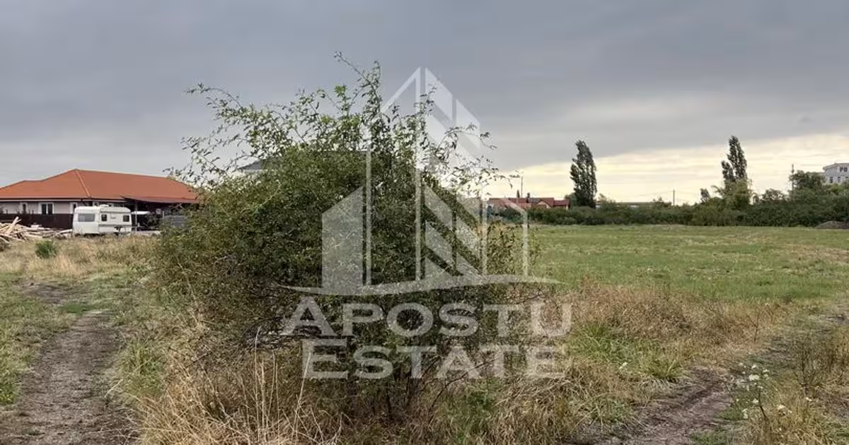 Teren Construcții intravilan de vânzare de 707 mp, în Săcălaz