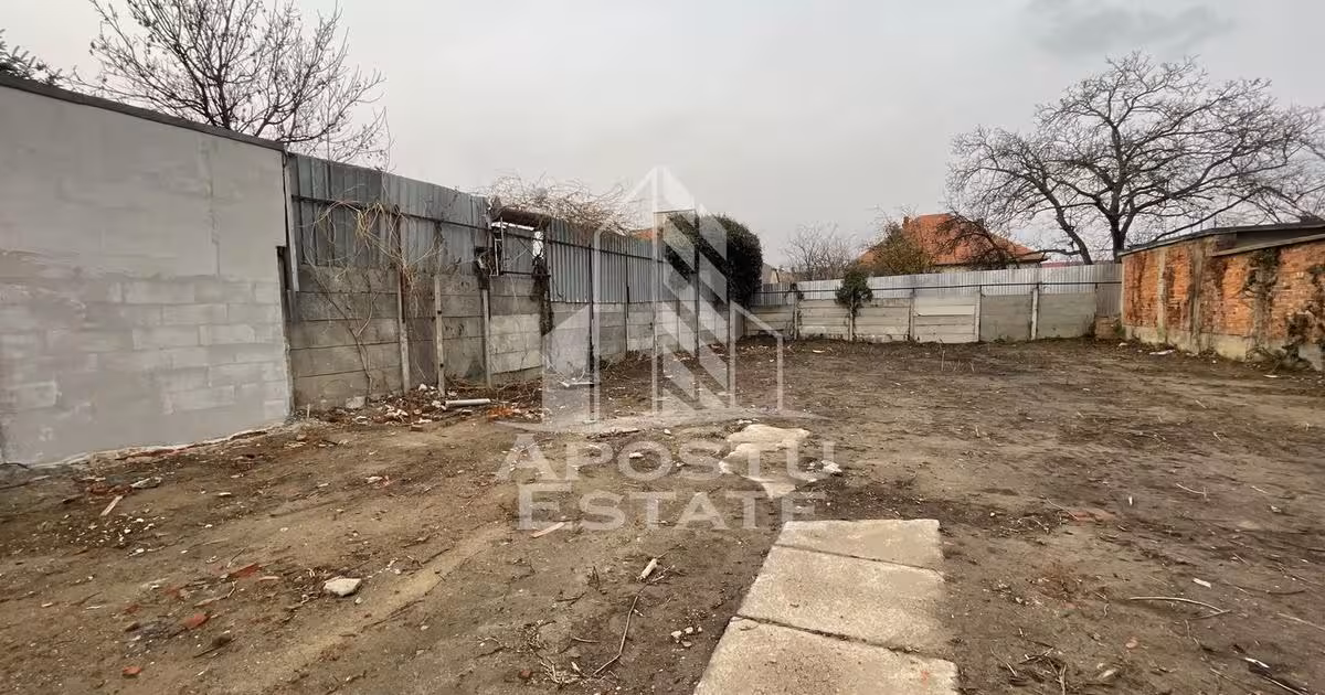 Teren Construcții intravilan de vânzare de 706 mp, în zona Elisabetin, Timișoara