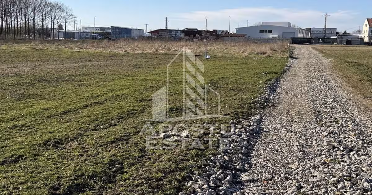 Teren Construcții intravilan de vânzare de 1431 mp, în zona Freidorf, Timișoara
