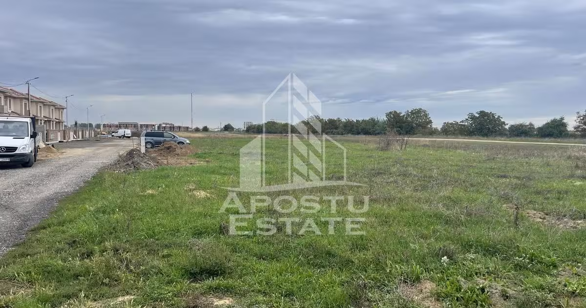 Teren Construcții intravilan de vânzare de 812 mp, în Giroc