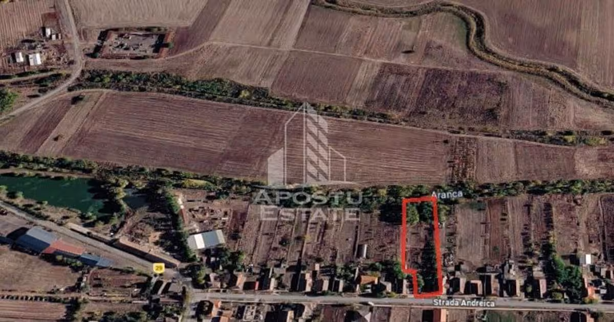 Teren Construcții intravilan de vânzare de 2508 mp, în Sânnicolau Mare