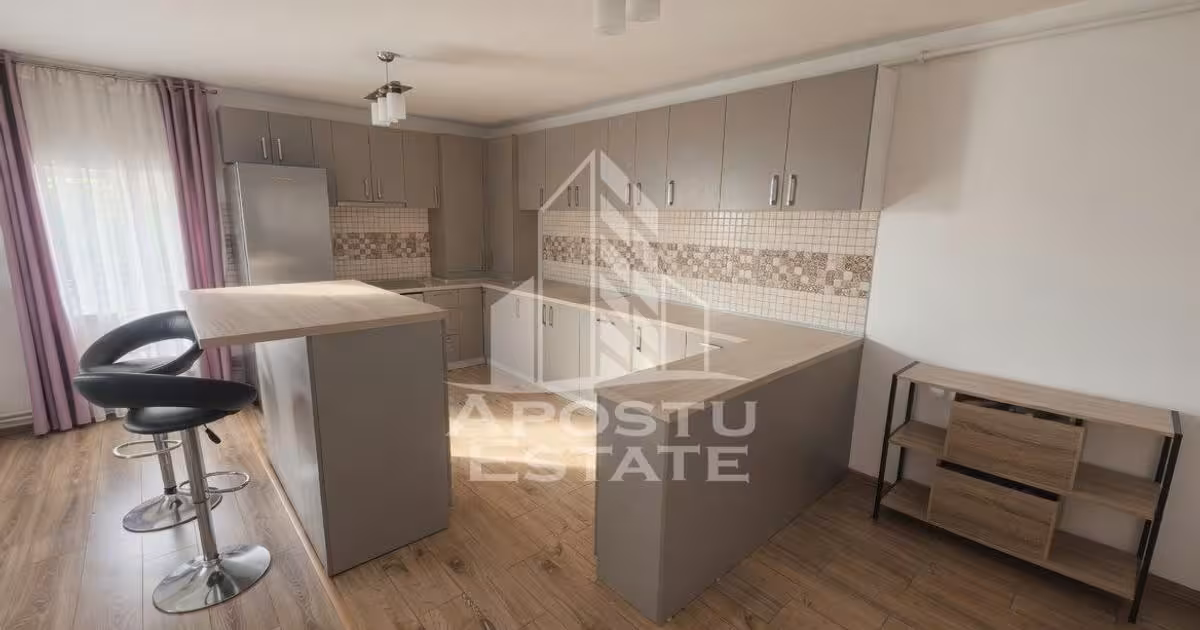 Apartament de vânzare cu 3 camere, mobilat în Biled