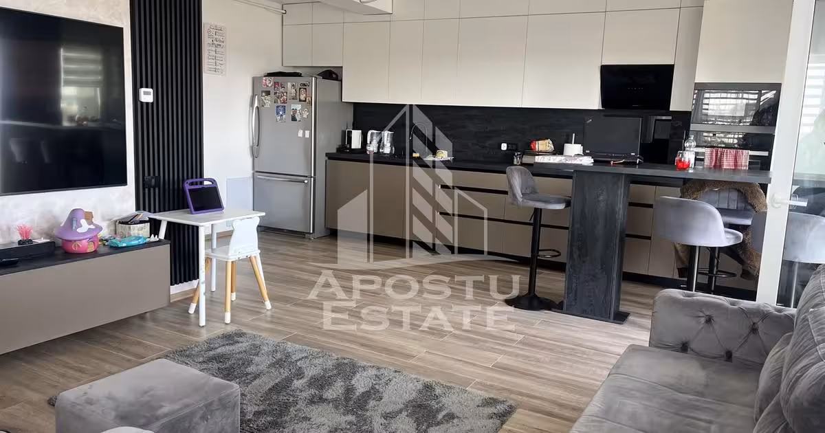 Apartament de vânzare cu 3 camere în Giarmata-Vii