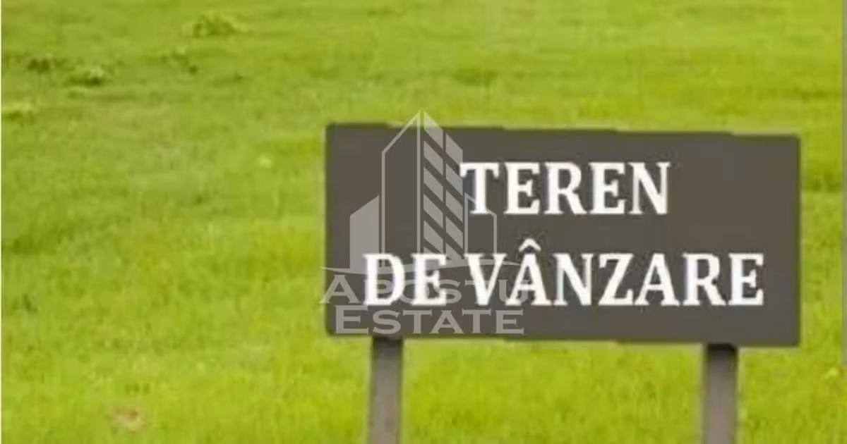 Teren Construcții intravilan de vânzare de 5000 mp, în Sacoșu Turcesc