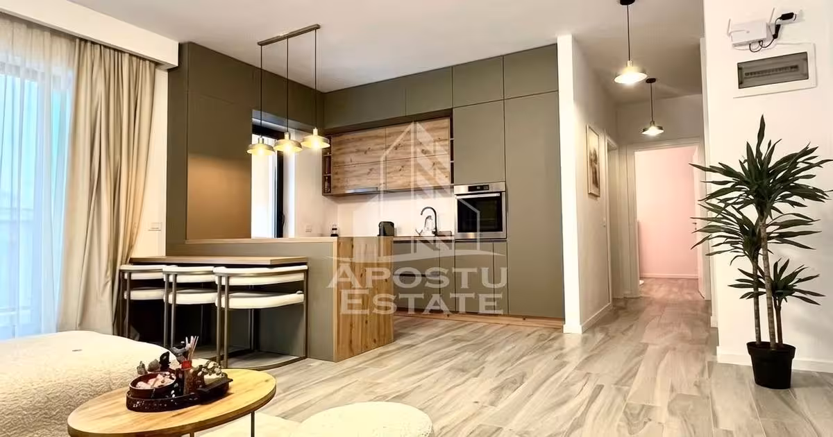 Apartament de vânzare cu 2 camere, mobilat în Giroc