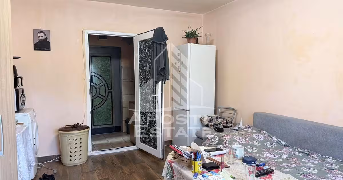 Garsonieră de vânzare, mobilată în zona Steaua, Timișoara