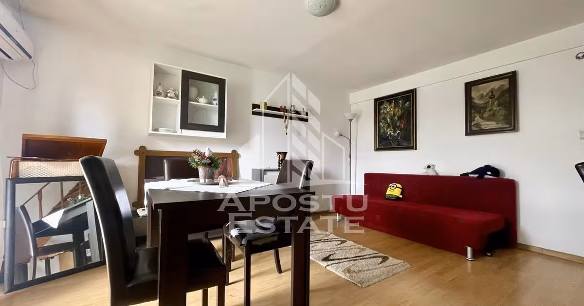 Apartament de vânzare cu 3 camere, mobilat în zona Dâmbovița, Timișoara