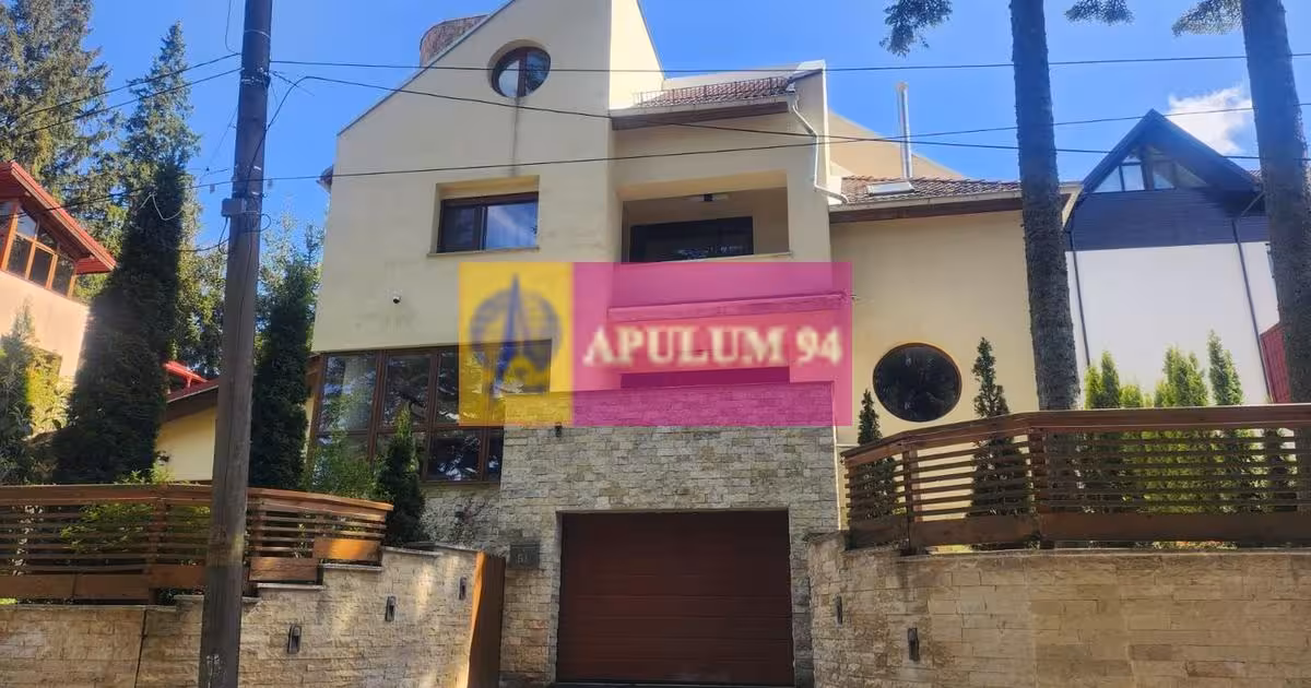 Casă individuală de vânzare cu 9 camere în Predeal