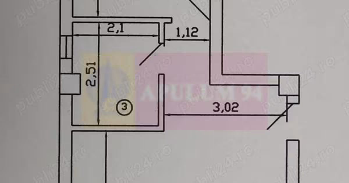 Apartament de vânzare cu 2 camere, mobilat în Dobroești