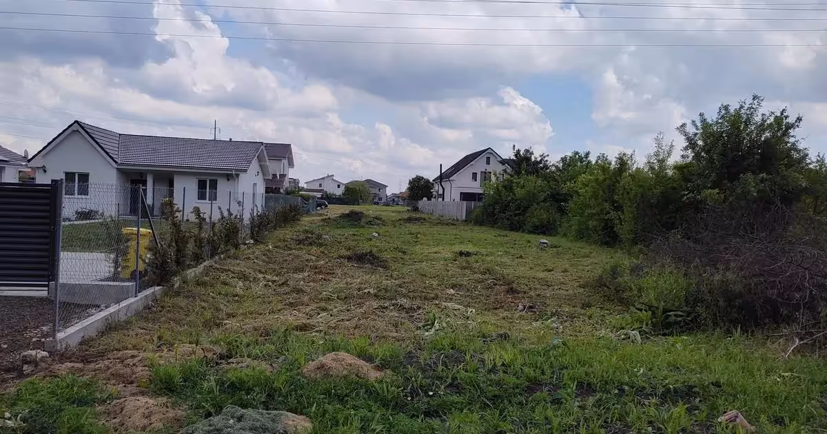 Teren Construcții intravilan de vânzare de 791 mp, în zona Aeroport, Timișoara