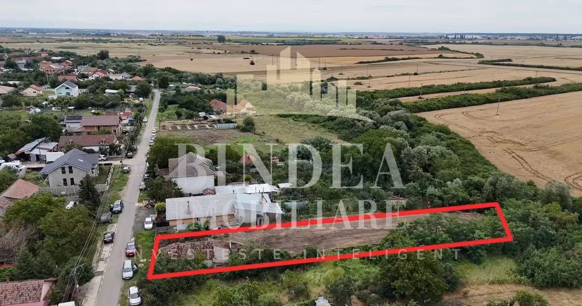 Teren Construcții intravilan de vânzare de 516 mp, în Cerneteaz