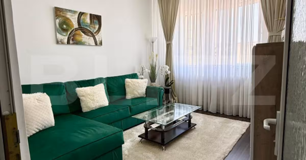 Apartament de vânzare cu 2 camere, mobilat în zona Astra, Brașov