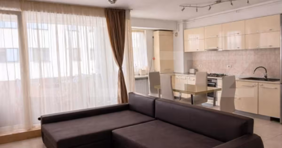Apartament de vânzare cu 2 camere, mobilat în zona Răcădău, Brașov
