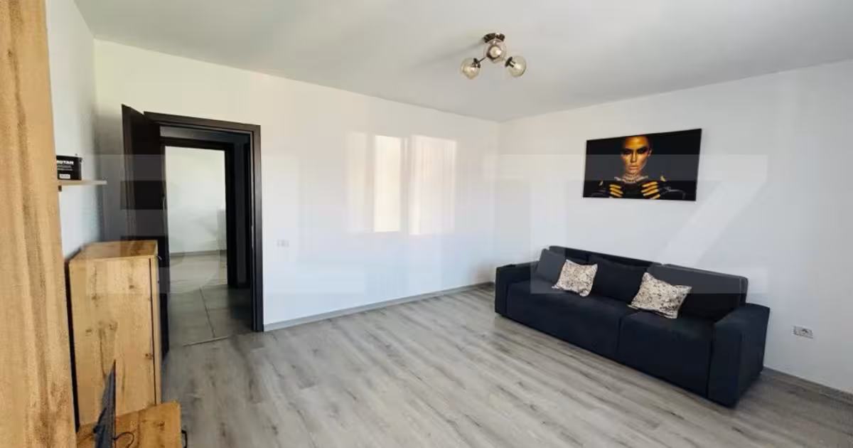 Apartament de vânzare cu 2 camere, mobilat în Sânpetru