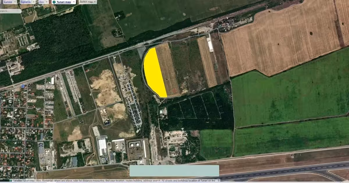 Teren Construcții intravilan de vânzare de 42100 mp, în Otopeni